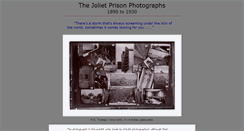 Desktop Screenshot of jolietprison.com