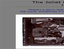 Tablet Screenshot of jolietprison.com